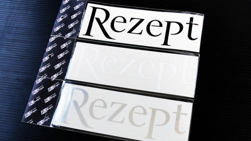 RM 「Rezept 」ステッカー