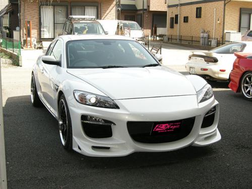 RM RX-8 MC後 フロントバンパースポイラー