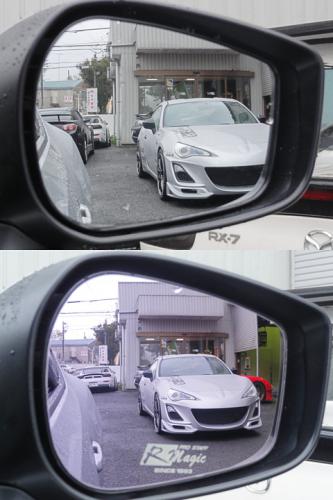 RM 86/BRZ 広角ももいろ・あおいろ鏡