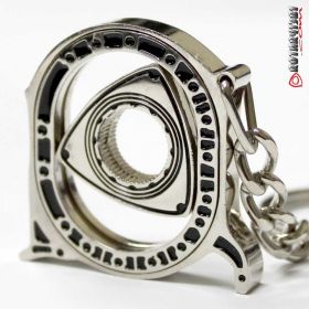 キーチェーン Spinning Rotor - Nickel Plated